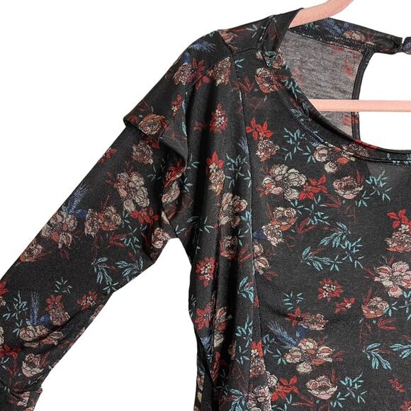 Free People Dock Street Ruffle Floral Top - Picture 6 of 10